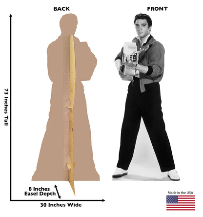 Life-size Elvis Presley-Guitar Cardboard Cutout - All Cutouts
