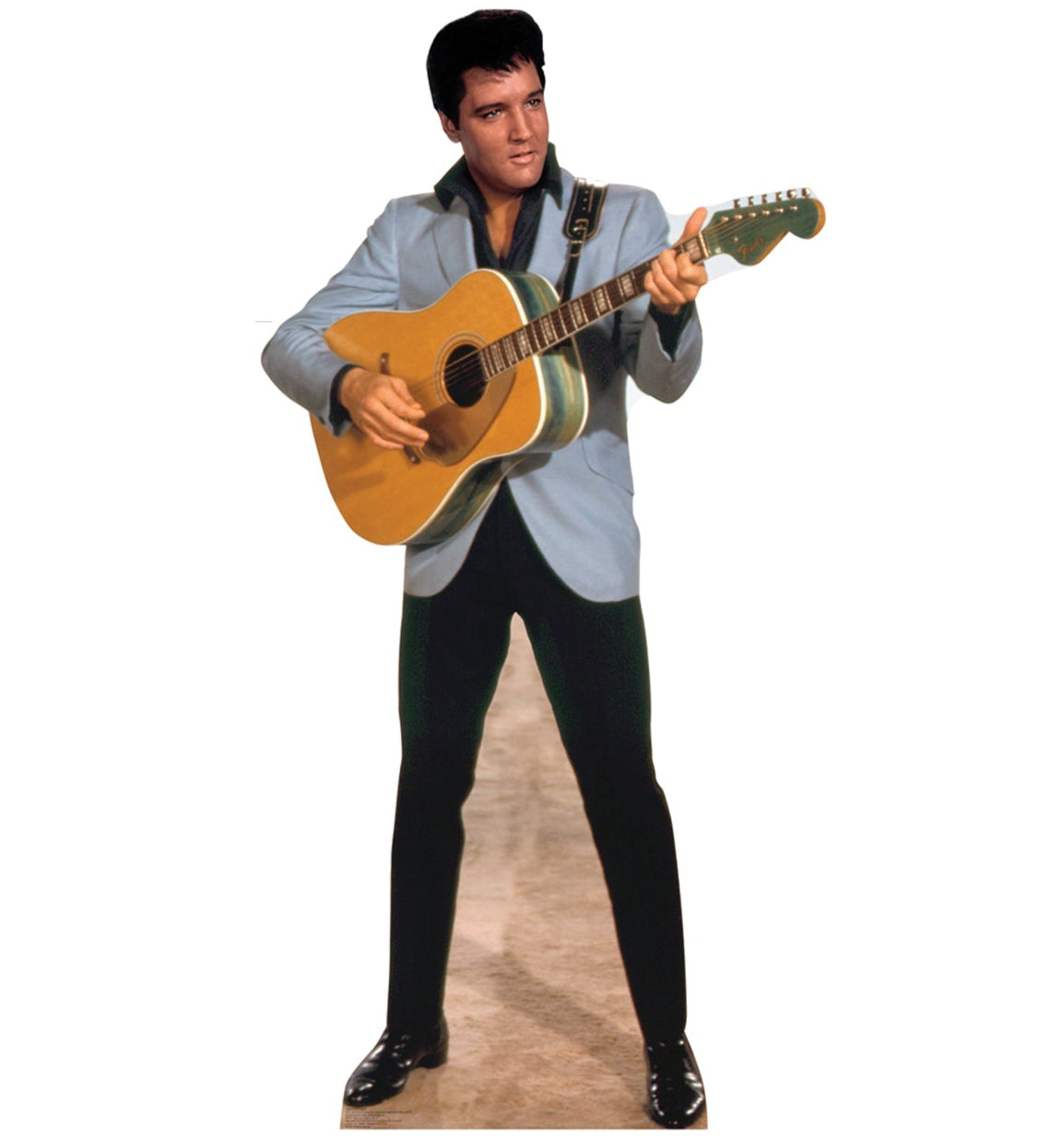 Life-size Elvis Light Blue Jacket Cardboard Cutout - All Cutouts