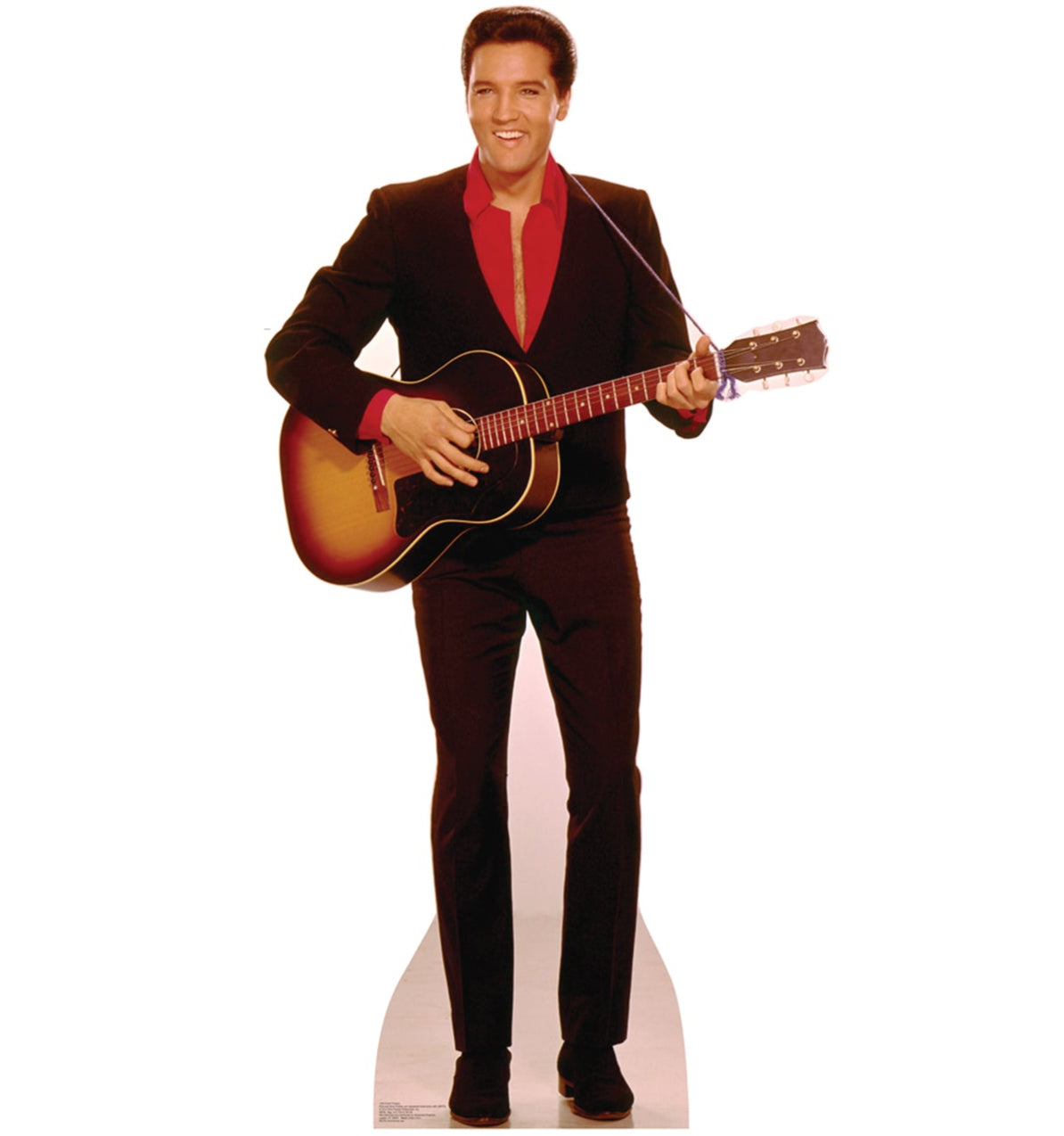 Life-size Elvis with Guitar Cardboard Cutout - All Cutouts