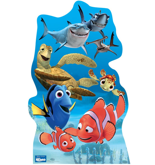 Life-size Finding Nemo Group Disney Pixar Cardboard Cutout - All Cutouts
