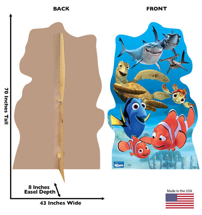 Life-size Finding Nemo Group Disney Pixar Cardboard Cutout - All Cutouts