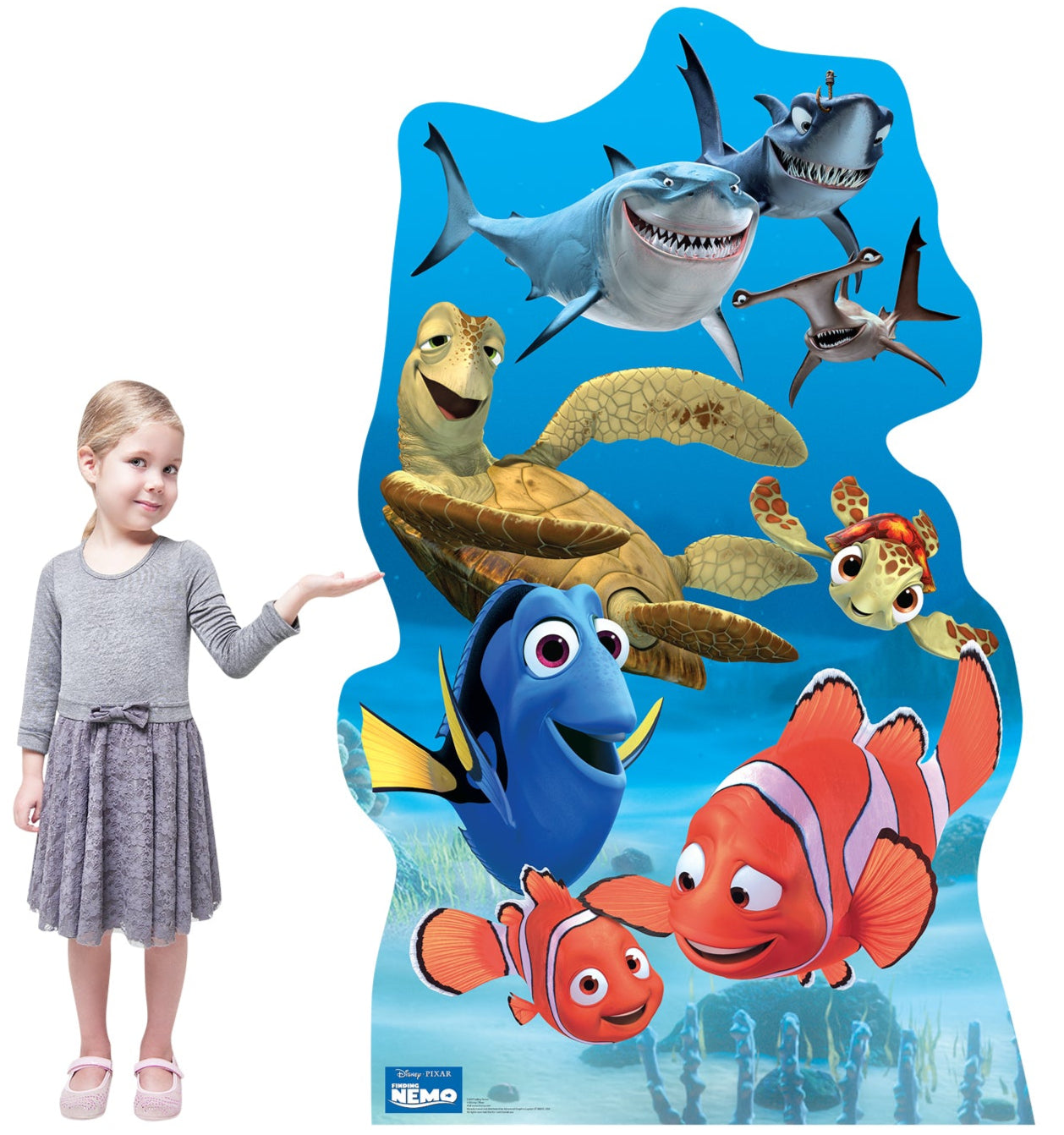 Life-size Finding Nemo Group Disney Pixar Cardboard Cutout - All Cutouts