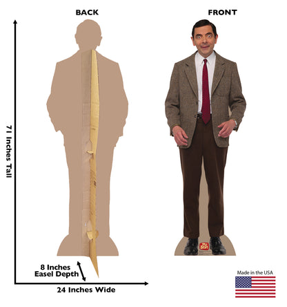 Life-size Mr. Bean Cardboard Standup | Cardboard Cutout - All Cutouts