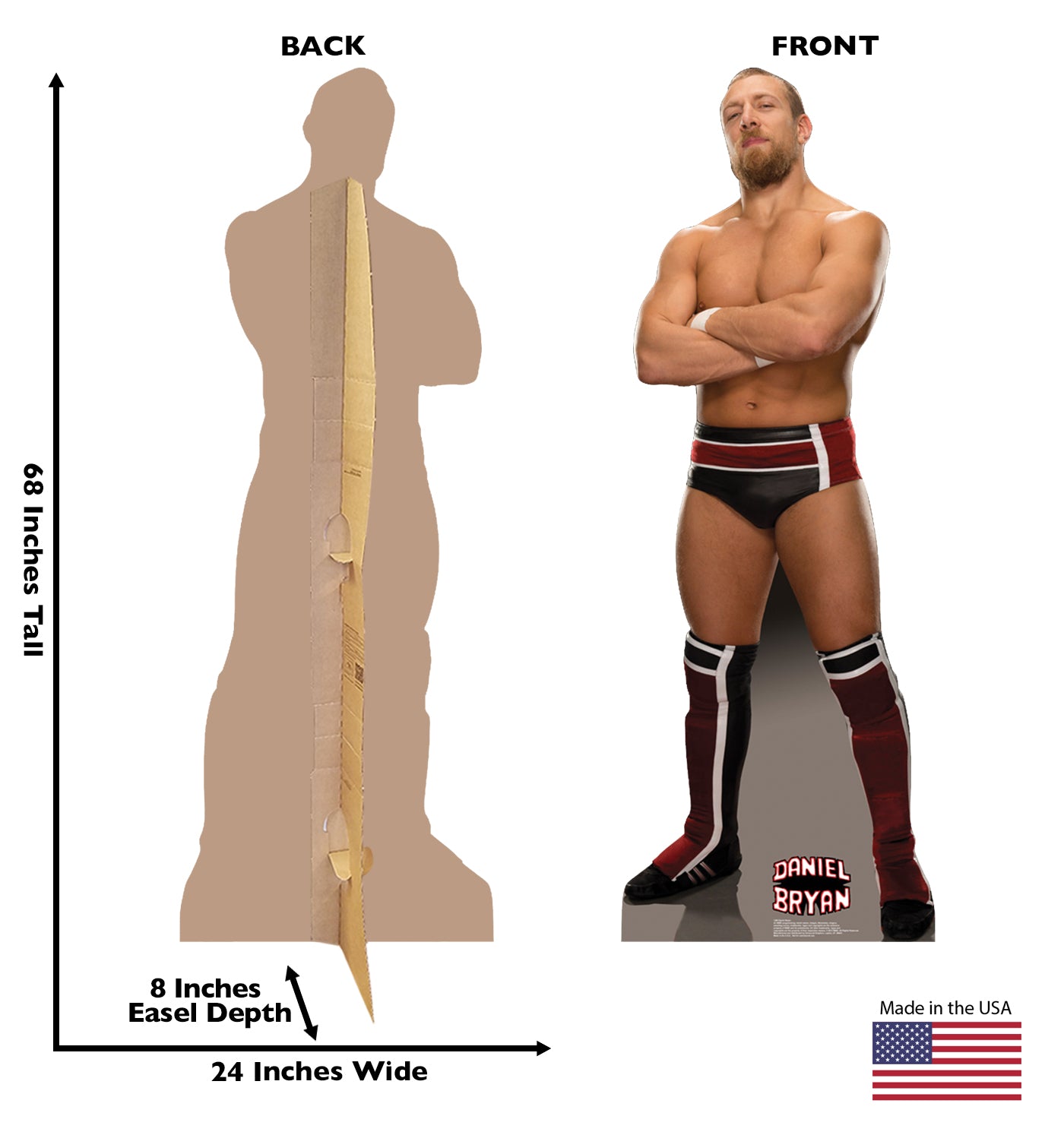Daniel Bryan Life-Size Cardboard Cutout - All Cutouts