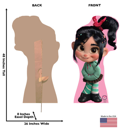 Life-size Vanellope Von Schweetz - Wreck-It Ralph Cardboard Standup Cutout - All Cutouts