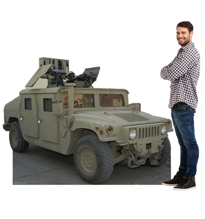 Life-size Army Hummer Cardboard Standup | Cardboard Cutout - All Cutouts