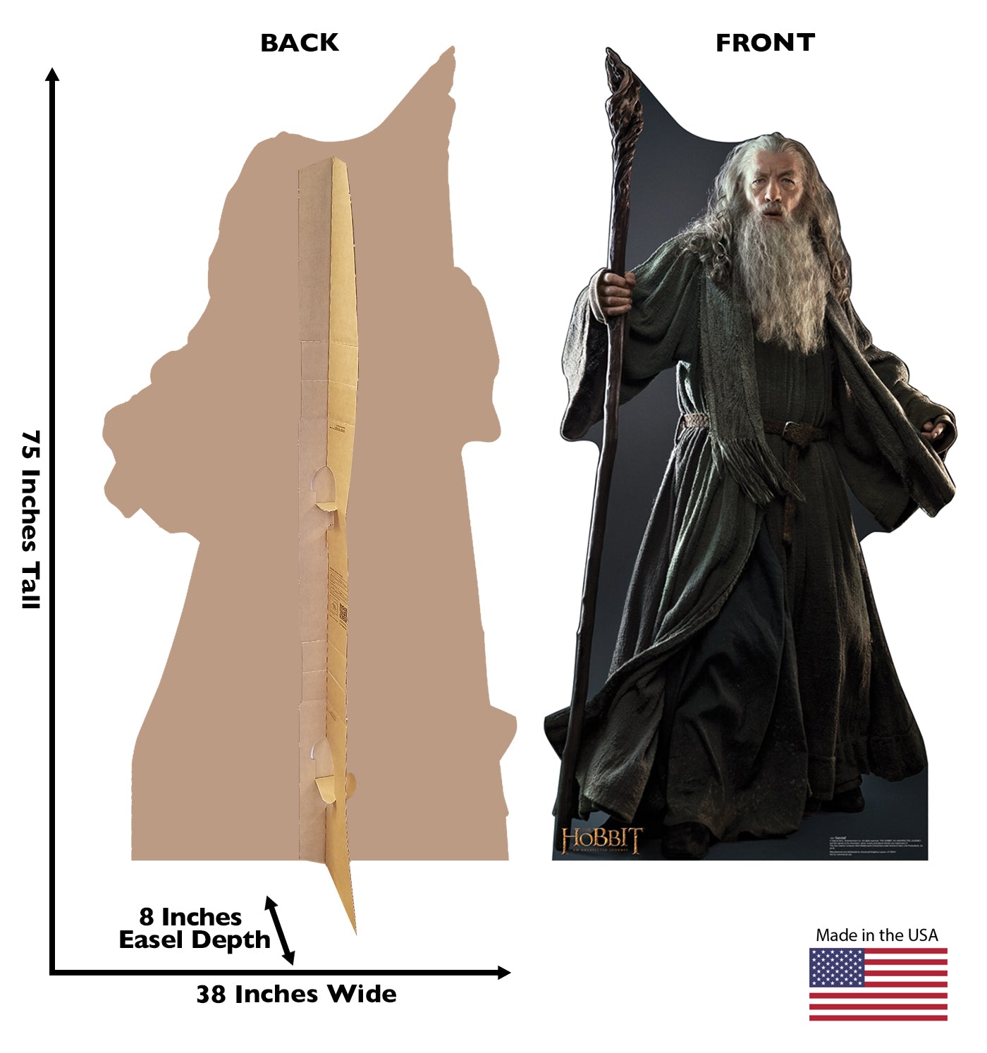 Life-size Gandalf Cardboard Cutout - All Cutouts