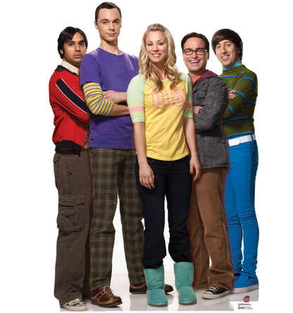 Life-size Big Bang Theory Group Cardboard Cutout - All Cutouts