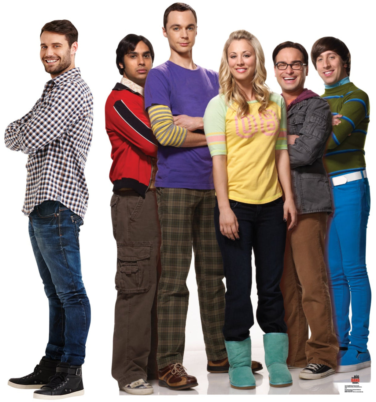 Life-size Big Bang Theory Group Cardboard Cutout - All Cutouts