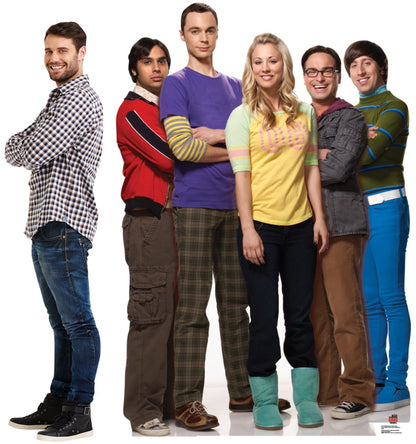 Life-size Big Bang Theory Group Cardboard Cutout - All Cutouts