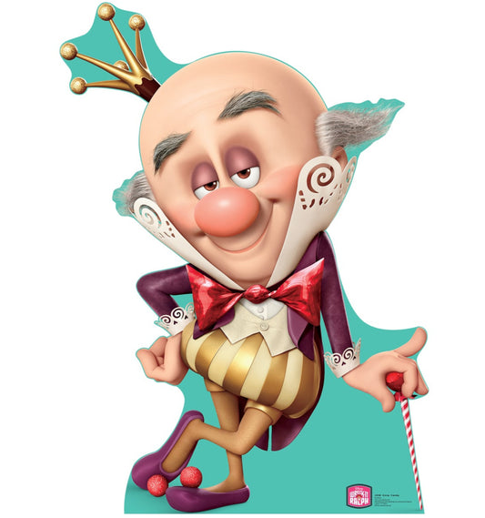 Life-size King Candy - Wreck-It Ralph Cardboard Cutout - All Cutouts