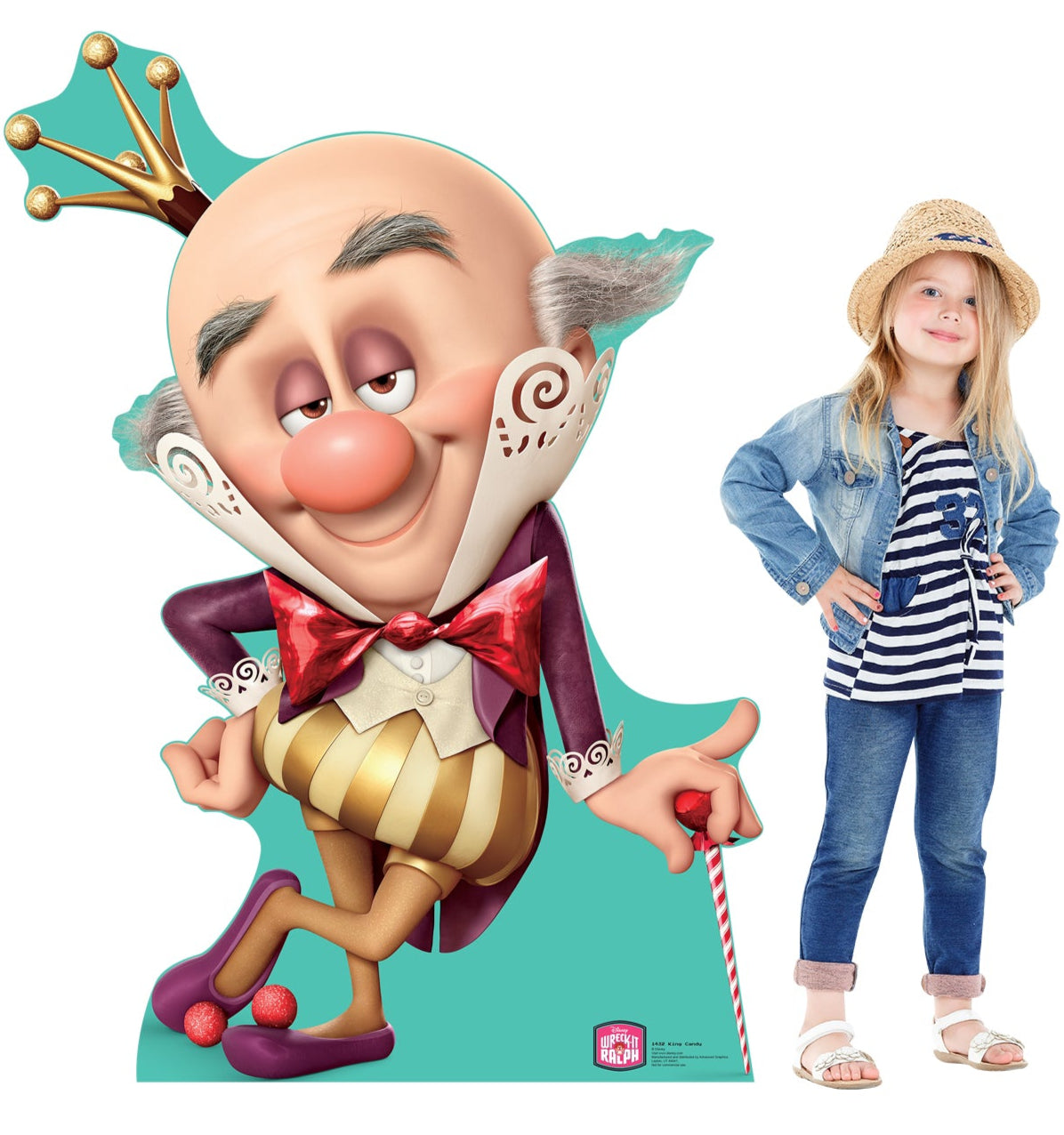 Life-size King Candy - Wreck-It Ralph Cardboard Cutout - All Cutouts