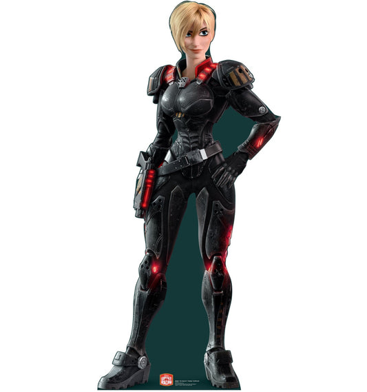 Life-size Sergeant Tammy Calhoun - Wreck-It Ralph Cardboard Standup | Cardboard Cutout - All Cutouts