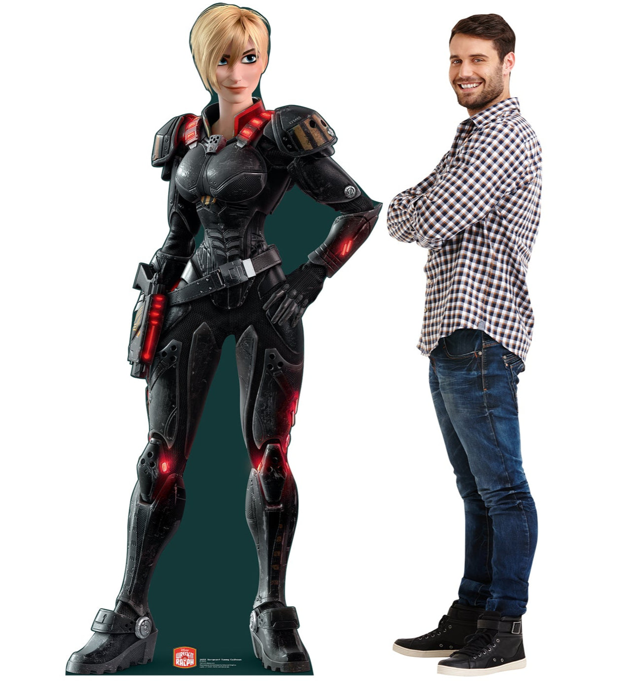 Life-size Sergeant Tammy Calhoun - Wreck-It Ralph Cardboard Standup | Cardboard Cutout - All Cutouts