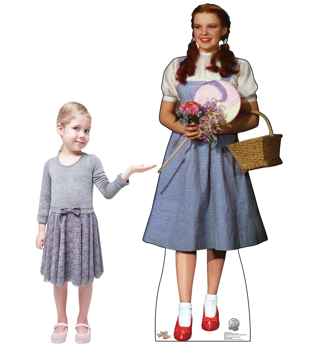 Life-size Dorothy Wizard of Oz Anniversary Cardboard Cutout - All Cutouts