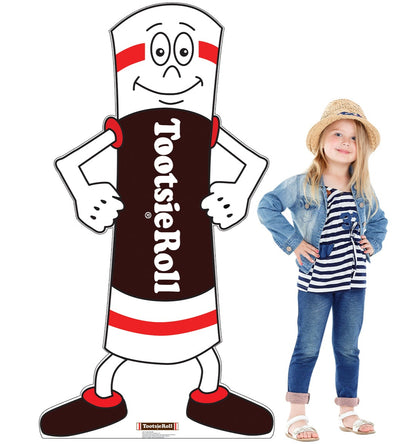 Life-size Tootsie Roll Man Cardboard Standup - All Cutouts