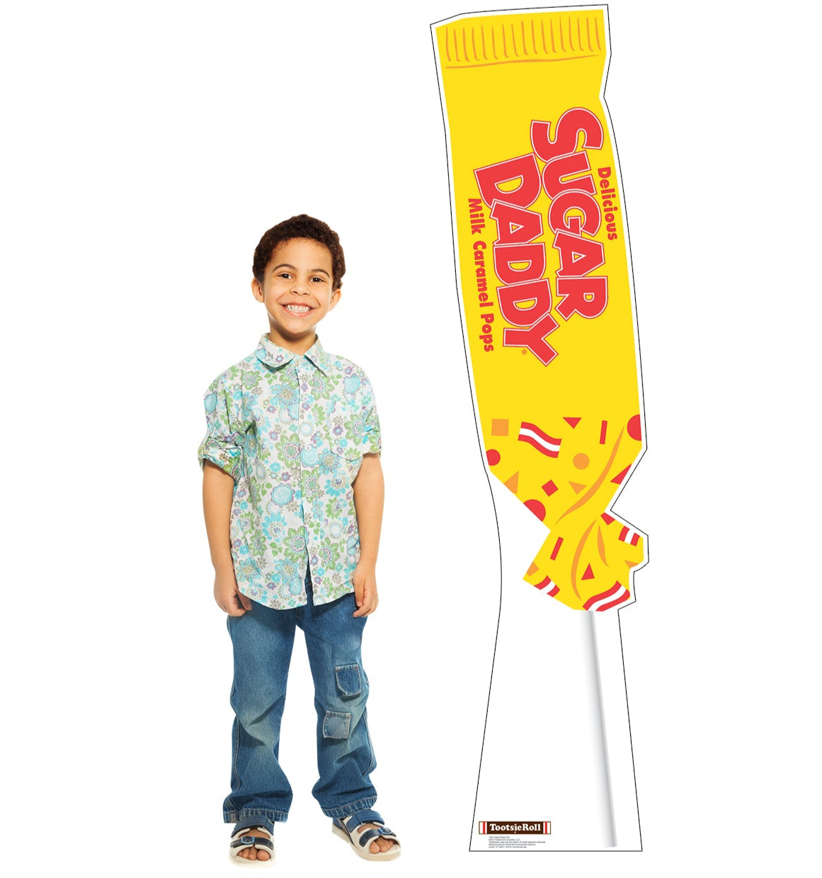 Life-size Sugar Daddy Pop Cardboard Cutout - All Cutouts