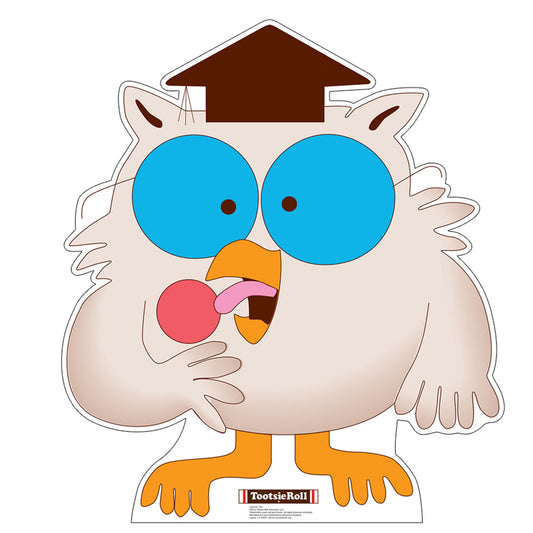 Life-size Mr. Owl Tootsie Roll Cardboard Cutout - All Cutouts