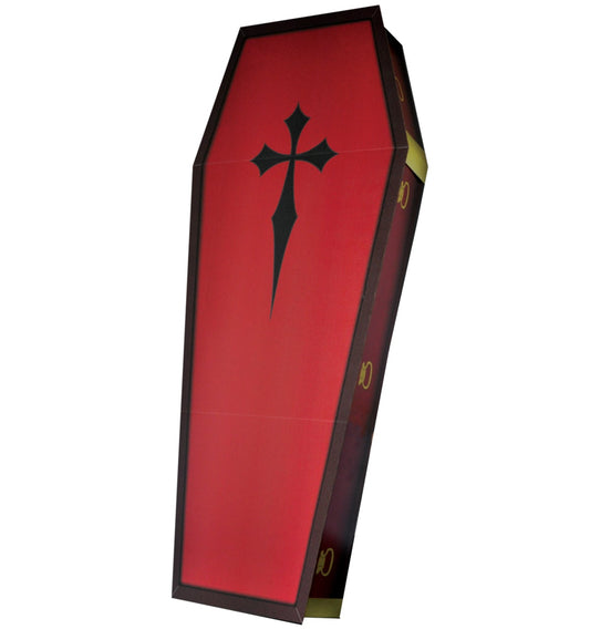 3D Coffin Life-Size Cardboard Standee - All Cutouts