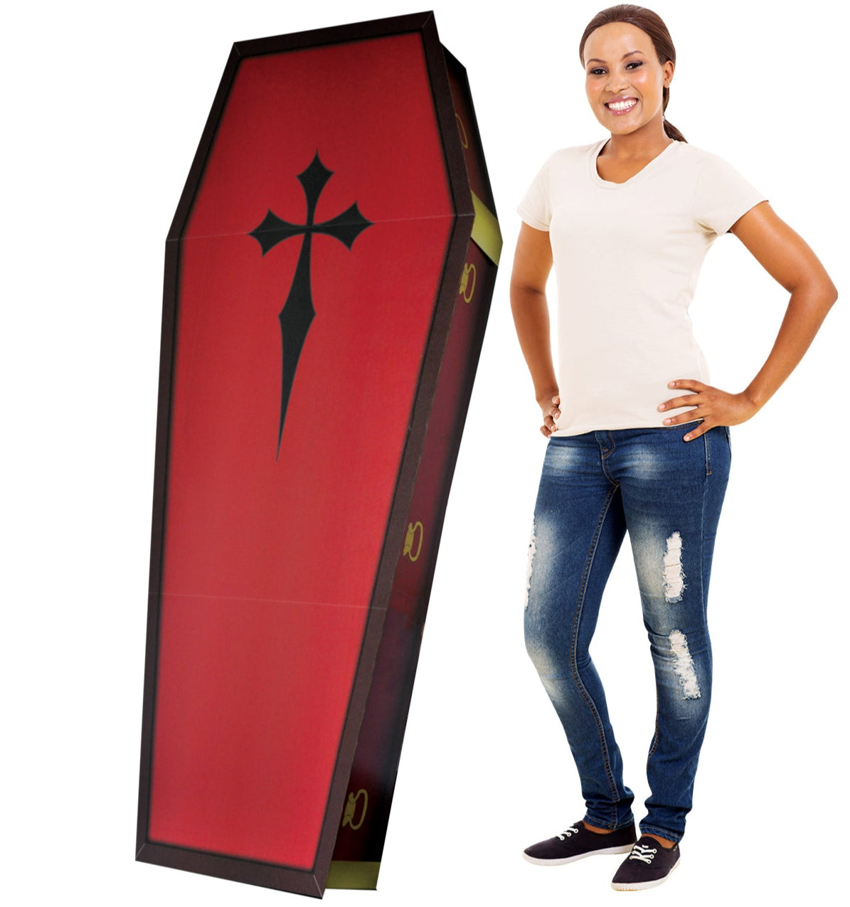 3D Coffin Life-Size Cardboard Standee - All Cutouts
