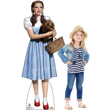 Life-size Dorothy and Toto Wizard of Oz Cardboard Cutout - All Cutouts