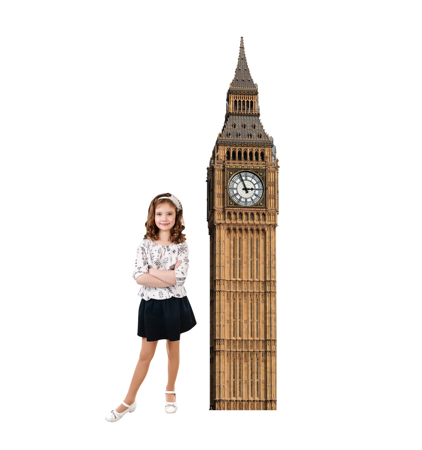 Life-size Big Ben Clock Tower Cardboard Standup | Cardboard Cutout - All Cutouts