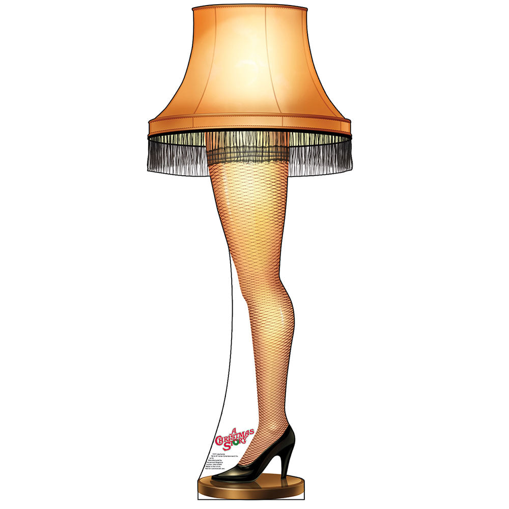 Life-size Leg Lamp A Christmas Story Cardboard Cutout - All Cutouts