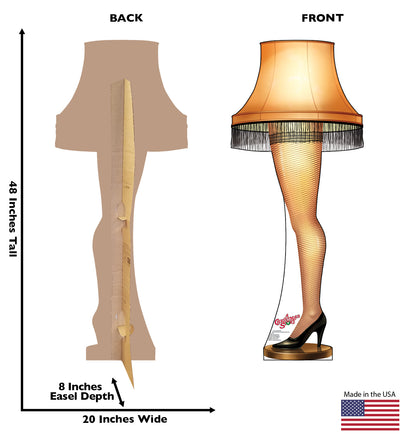 Life-size Leg Lamp A Christmas Story Cardboard Cutout - All Cutouts