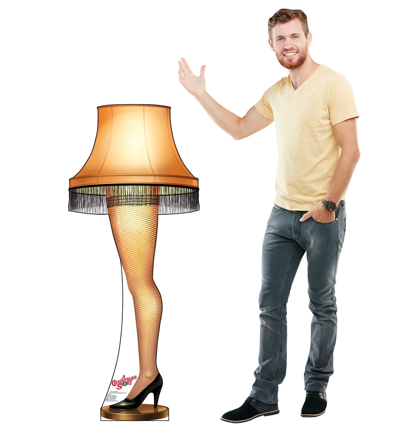 Life-size Leg Lamp A Christmas Story Cardboard Cutout - All Cutouts