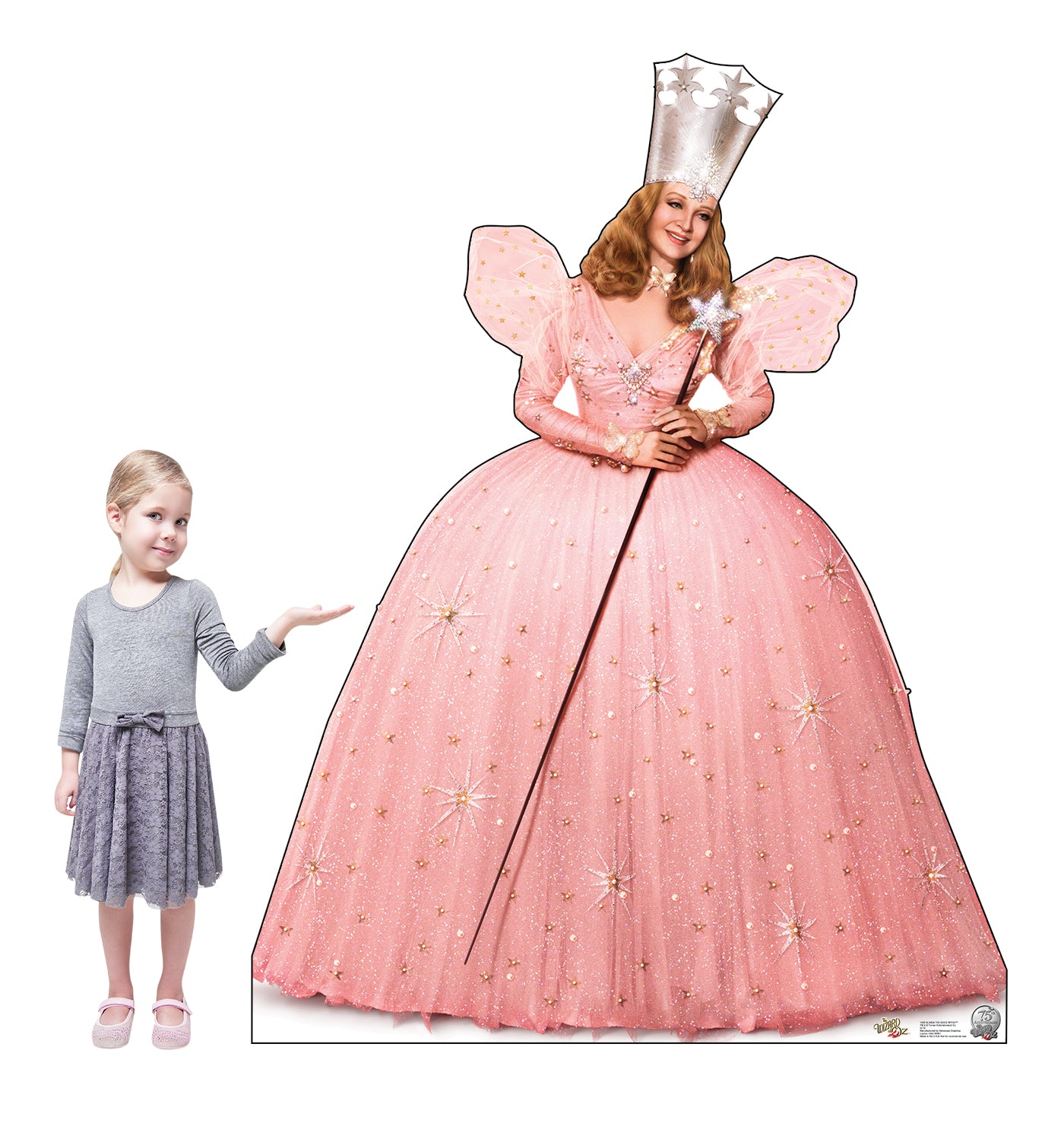 Life-size Glinda the Good Witch - Wizard of Oz Cardboard Standup - All Cutouts