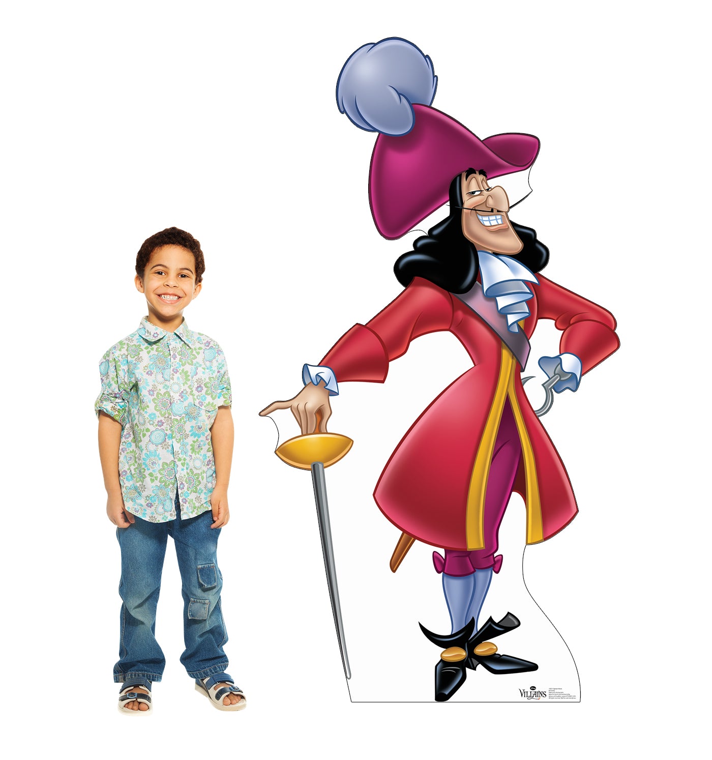 Life-size Captain Hook Disney Villains Cardboard Cutout - All Cutouts