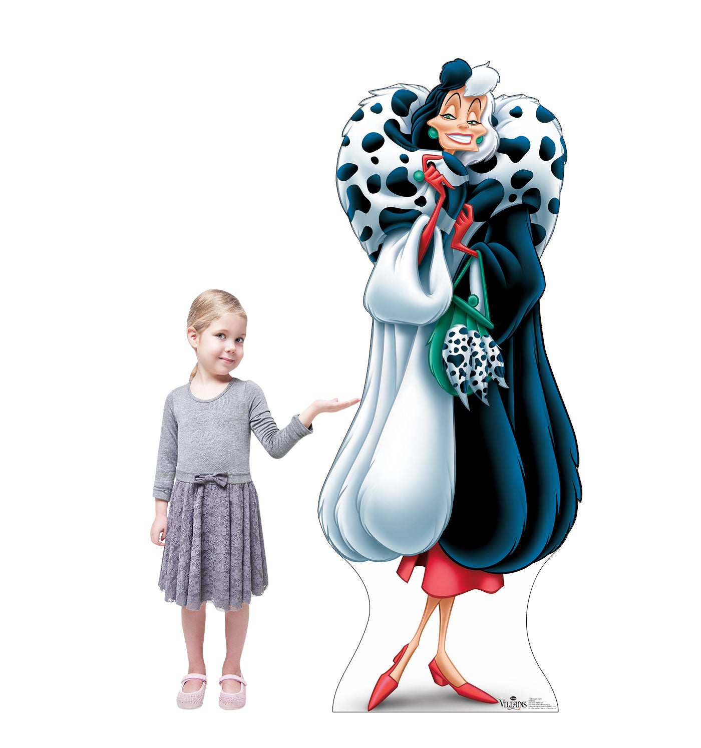 Life-size Cruella De Vil - Disney Villains Cardboard Cutout - All Cutouts