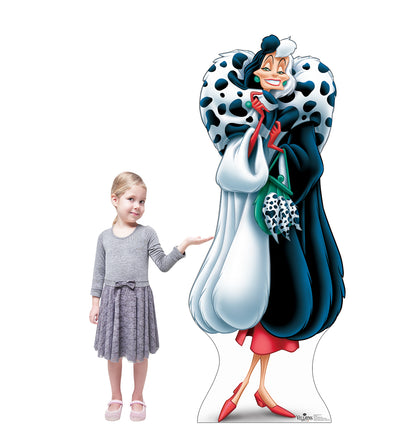 Life-size Cruella De Vil - Disney Villains Cardboard Cutout - All Cutouts