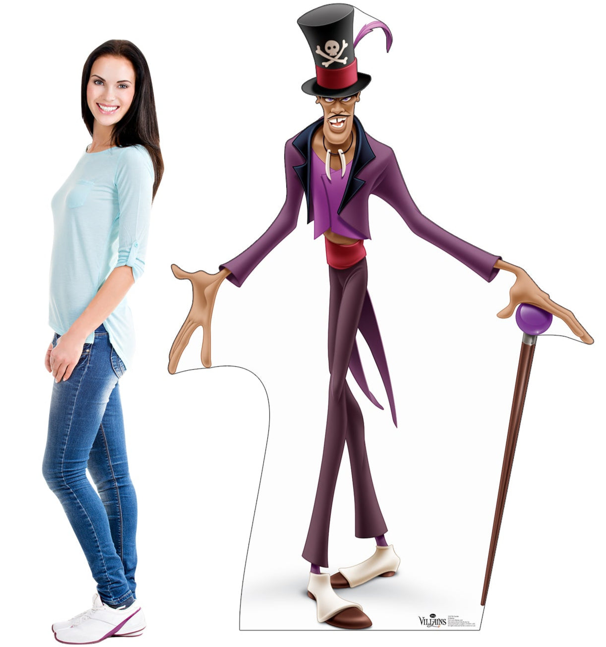Life-size Dr. Facilier Disney Villains Cardboard Cutout - All Cutouts
