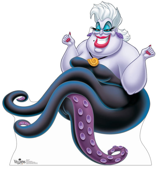 Life-size Ursula Disney Villains Cardboard Standup - All Cutouts