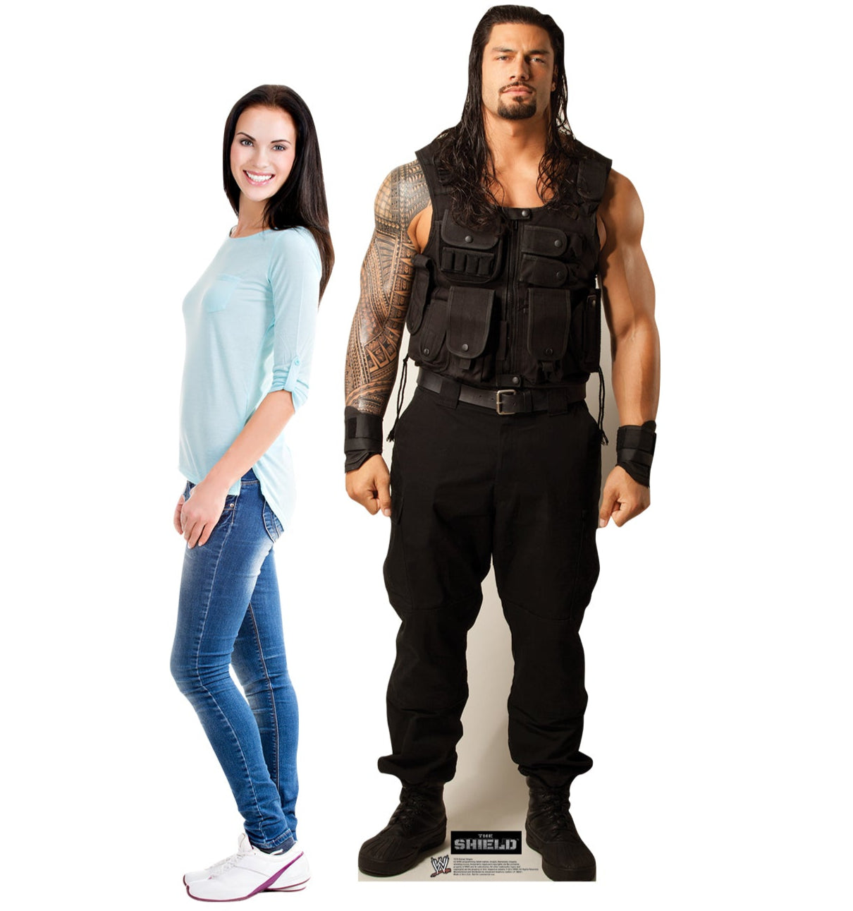 Life-size Roman Reigns - WWE Cardboard Standup - All Cutouts
