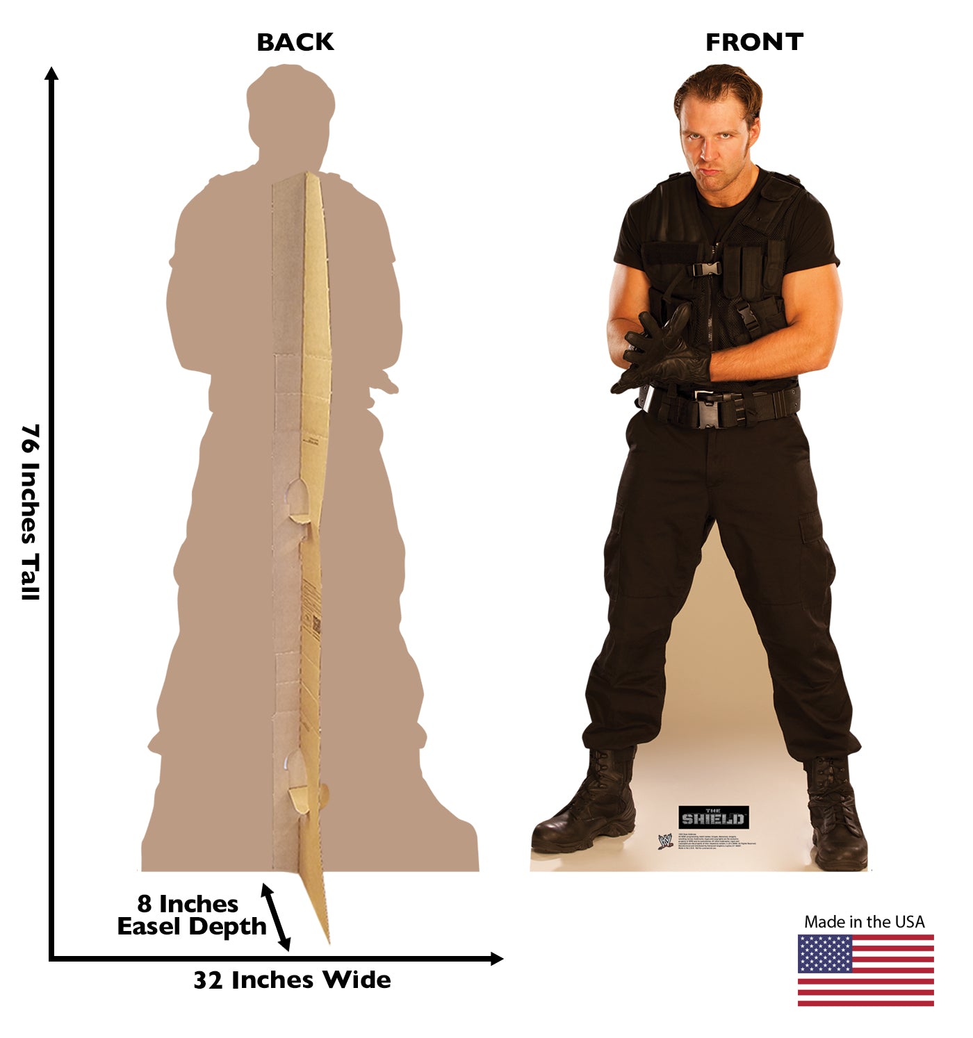 Life-size Dean Ambrose Cardboard Cutout - All Cutouts