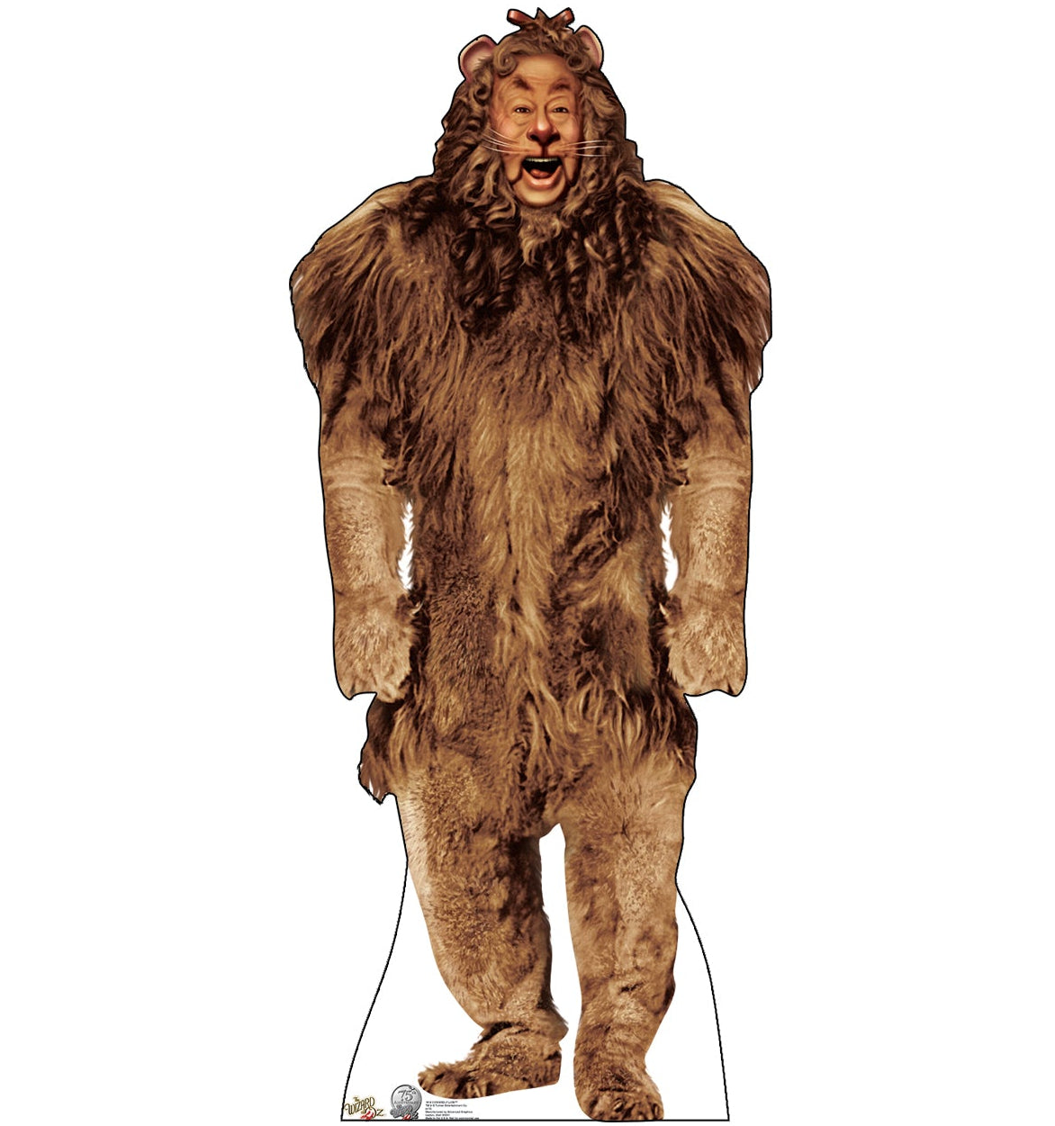 Life-size Cowardly Lion Wizard of Oz Cardboard Cutout - All Cutouts