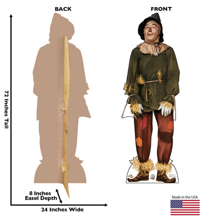 Life-size Scarecrow Wizard of Oz Cardboard Cutout - All Cutouts