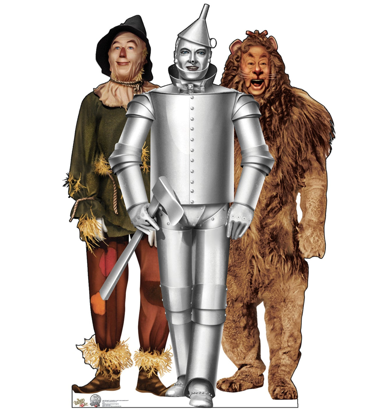 Life-size Tin Man Cowardly Lion, Life-size Cardboard Cutouts - All Cutouts