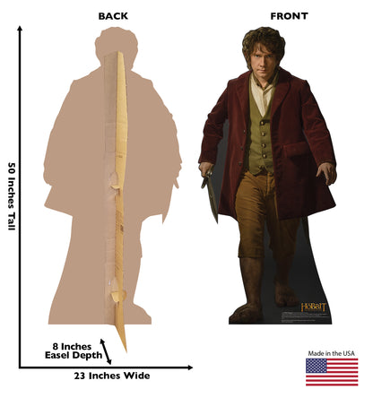 Life-size Bilbo Baggins Cardboard Standup | Cardboard Cutout - All Cutouts