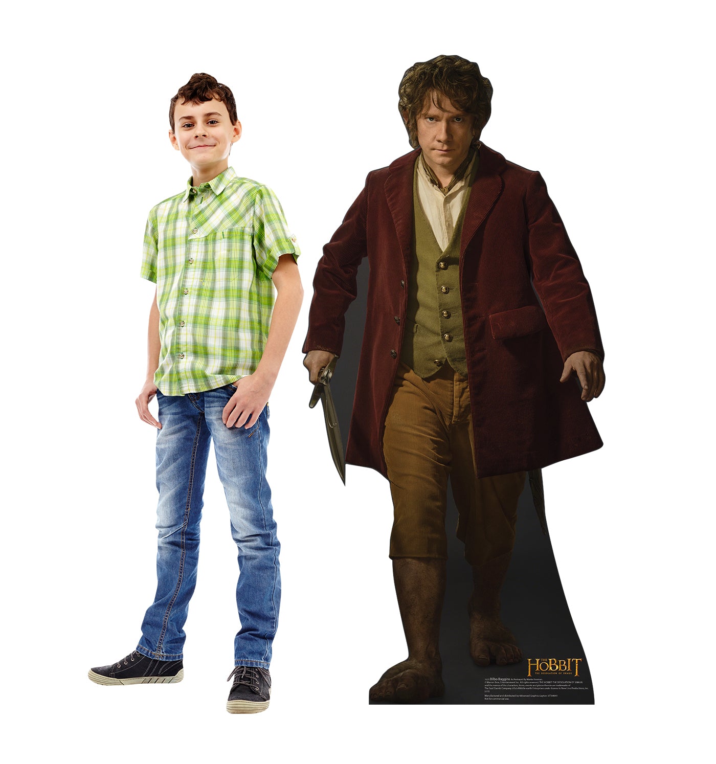 Life-size Bilbo Baggins Cardboard Standup | Cardboard Cutout - All Cutouts