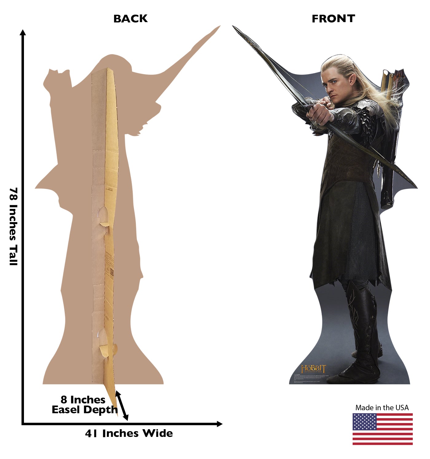 Life-size Legolas Cardboard Standup | Cardboard Cutout - All Cutouts