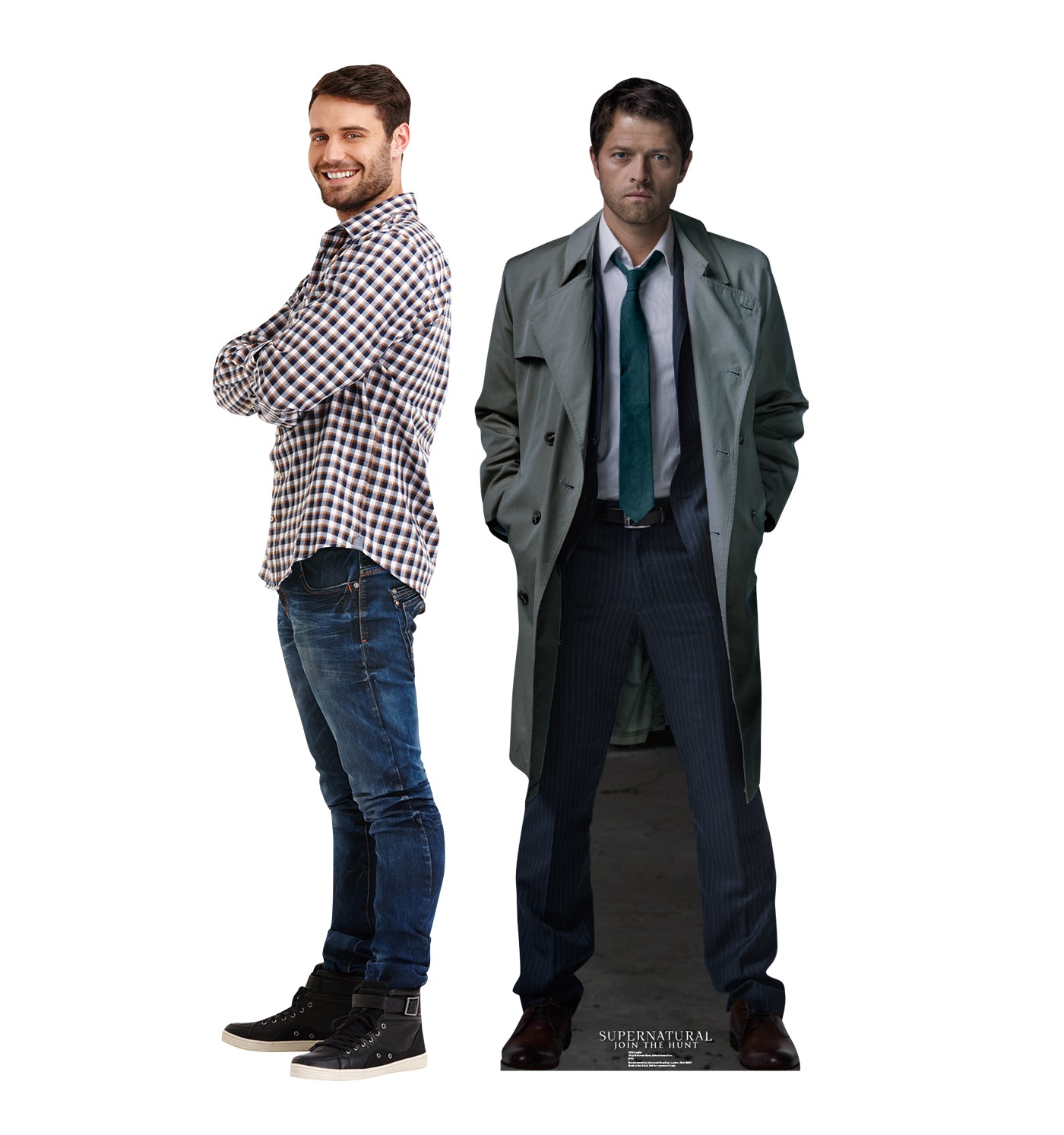 Life-size Castiel - Supernatural Cardboard Standup Cutout - All Cutouts