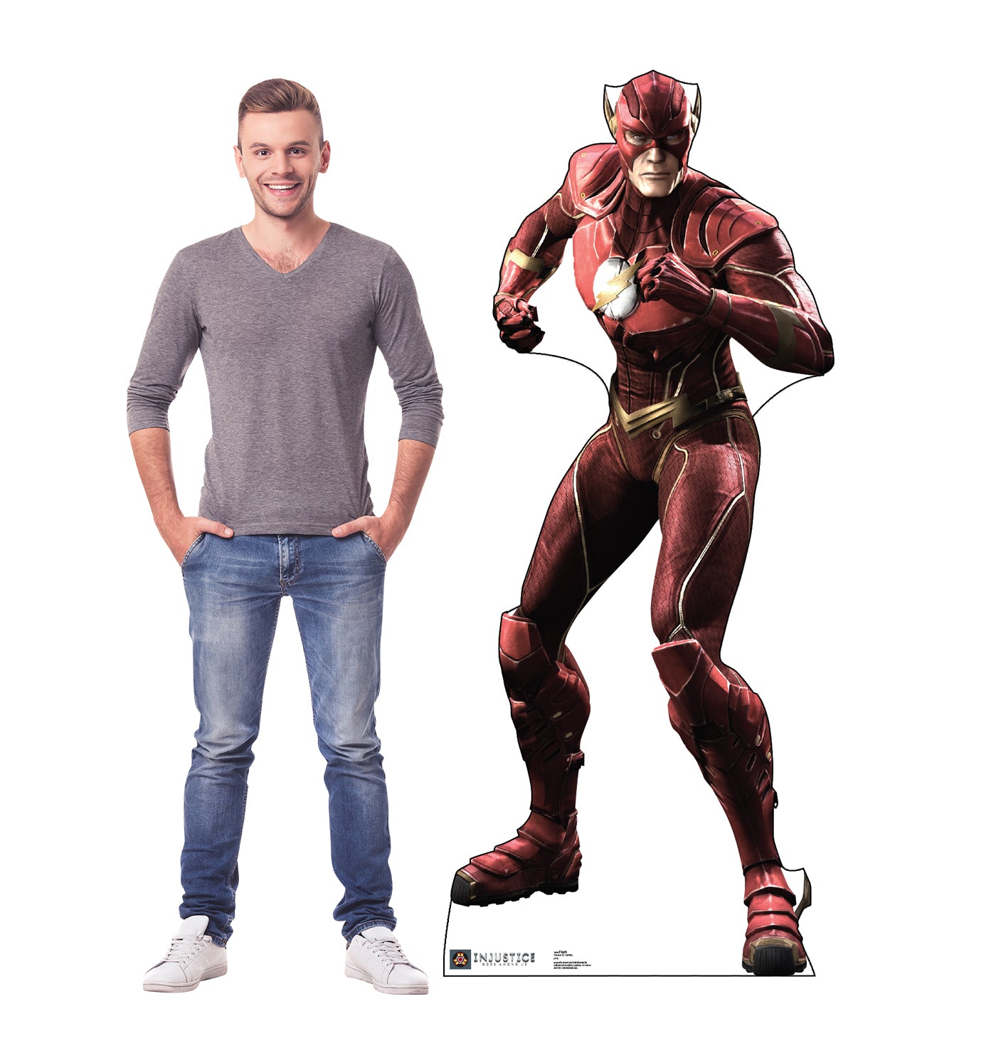 Life-size Flash - Injustice Gods Among Us Cardboard Standup | Cardboard Cutout - All Cutouts