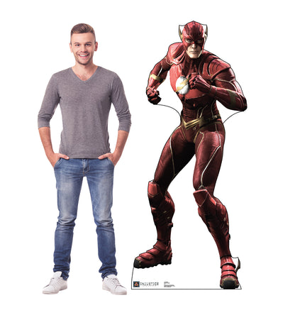 Life-size Flash - Injustice Gods Among Us Cardboard Standup | Cardboard Cutout - All Cutouts
