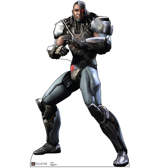 Life-size Cyborg - Injustice Gods Among Us Cardboard Standup | Cardboard Cutout - All Cutouts