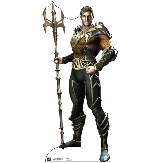 Life-size Aquaman Injustice Gods Among Us Cardboard Cutout - All Cutouts
