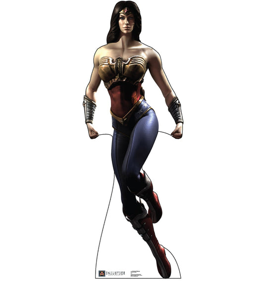 Life-size Wonder Woman Injustice Gods Cardboard Cutout - All Cutouts