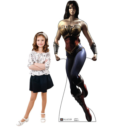 Life-size Wonder Woman Injustice Gods Cardboard Cutout - All Cutouts